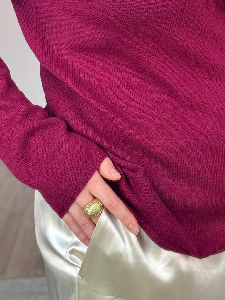 Классический свитер из кашемира