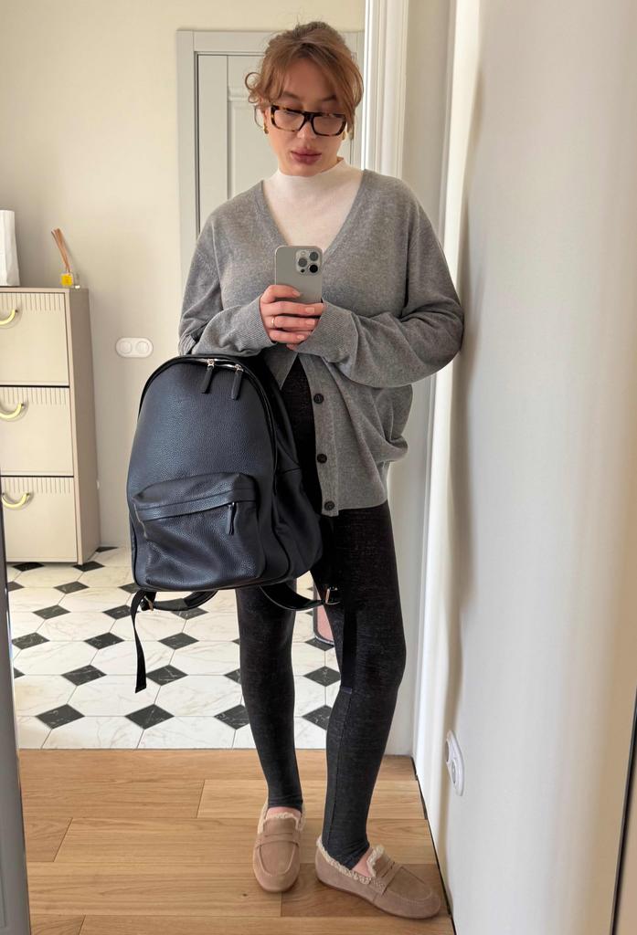 Кашемировый кардиган оверсайз