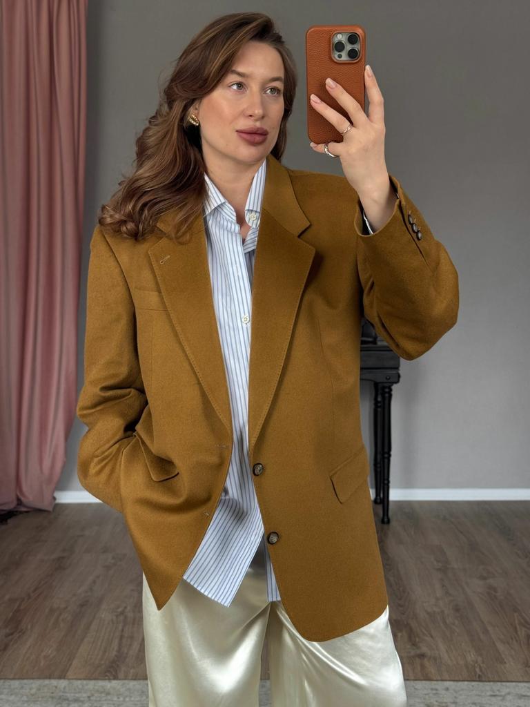 Итальянский пиджак из кашемира