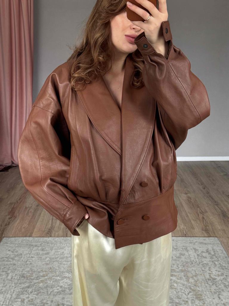 Куртка из натуральной кожи