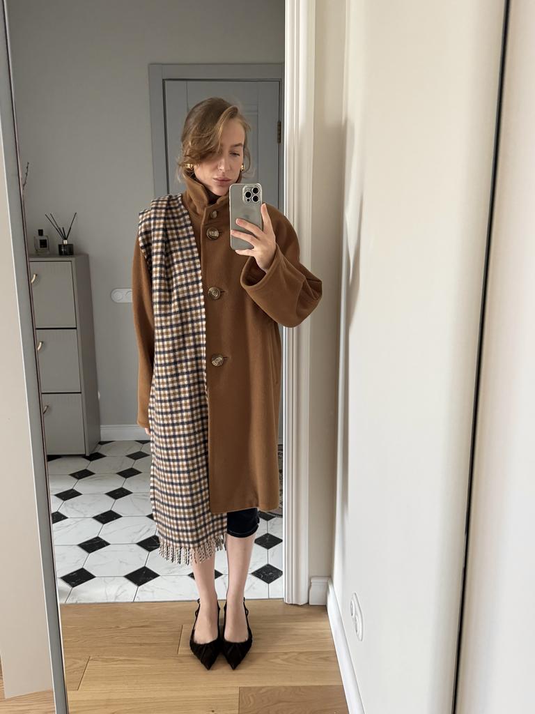 Шарф Aquascutum из кашемира