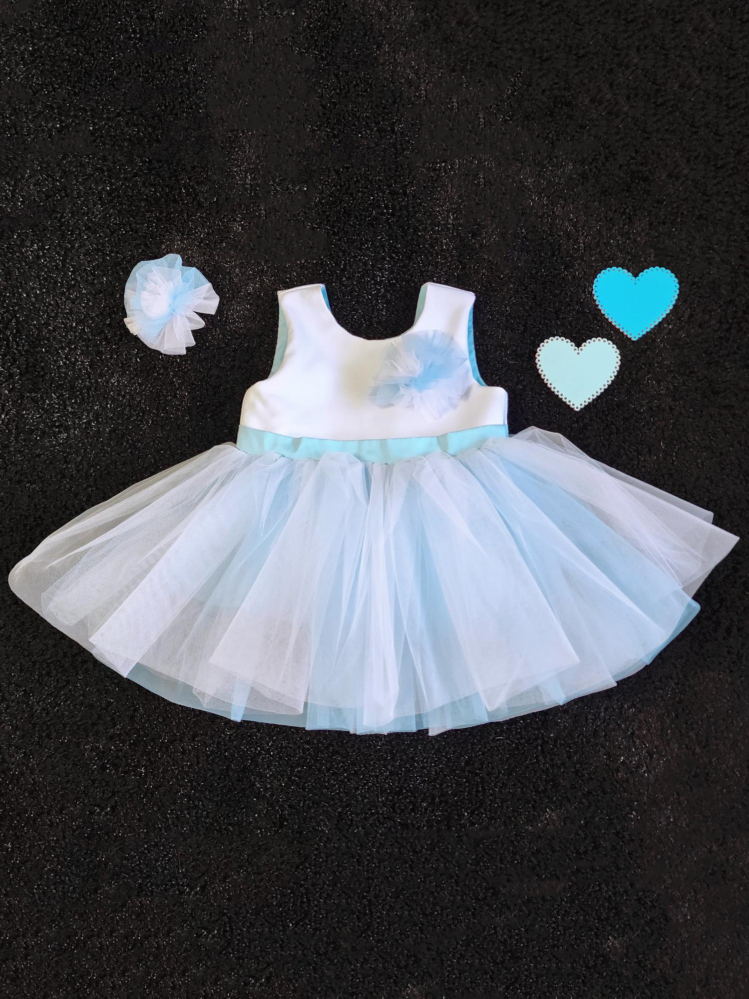 Платье "Ballerina" White-Blue
