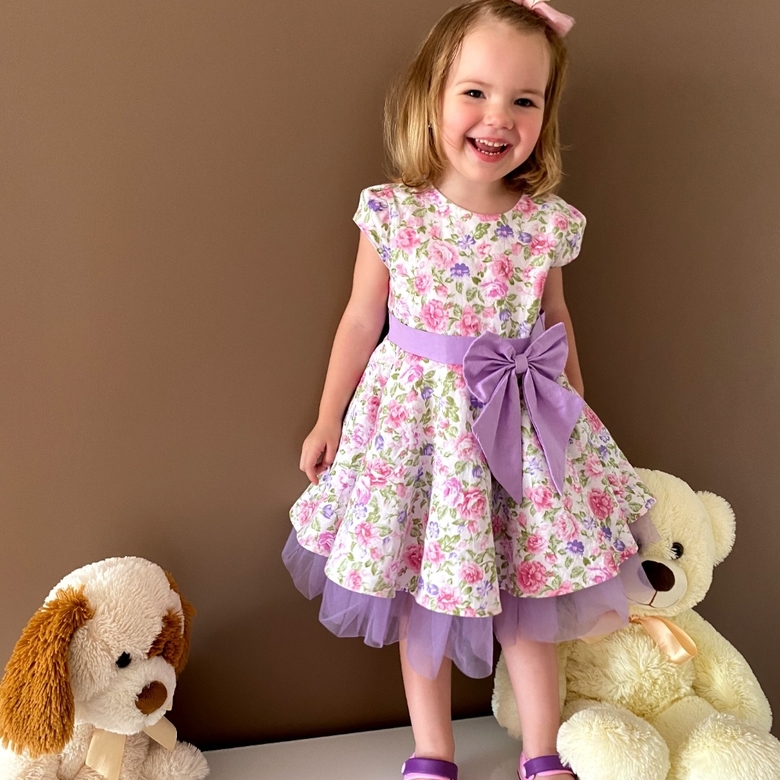 Платье "Flower" Пышные Пионы