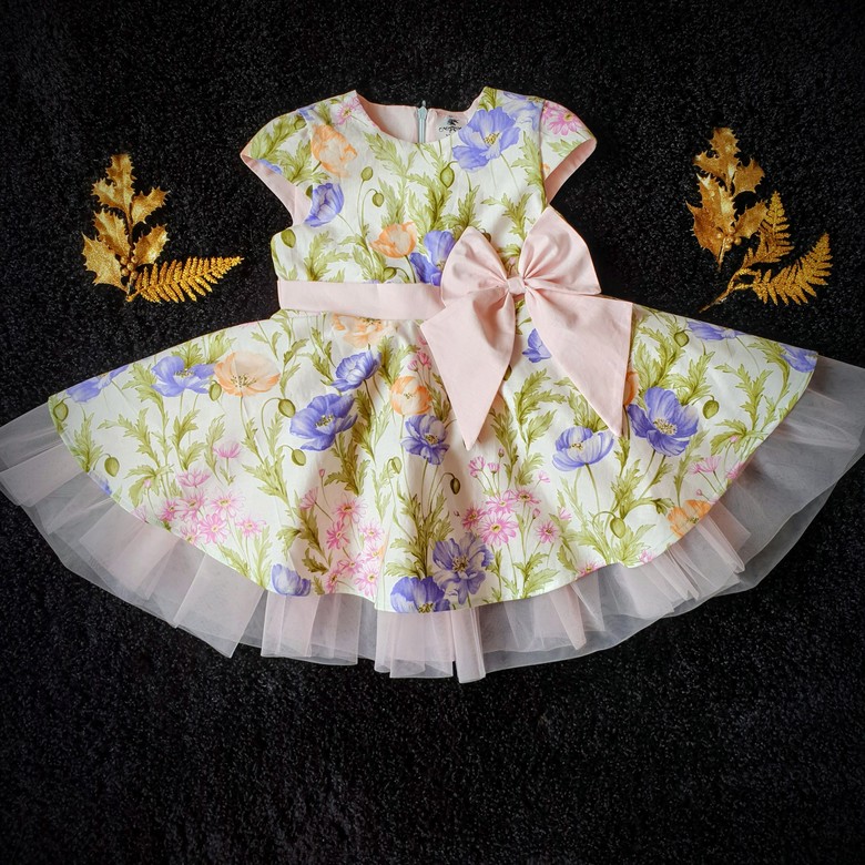 Платье "Flower" Дикие Маки