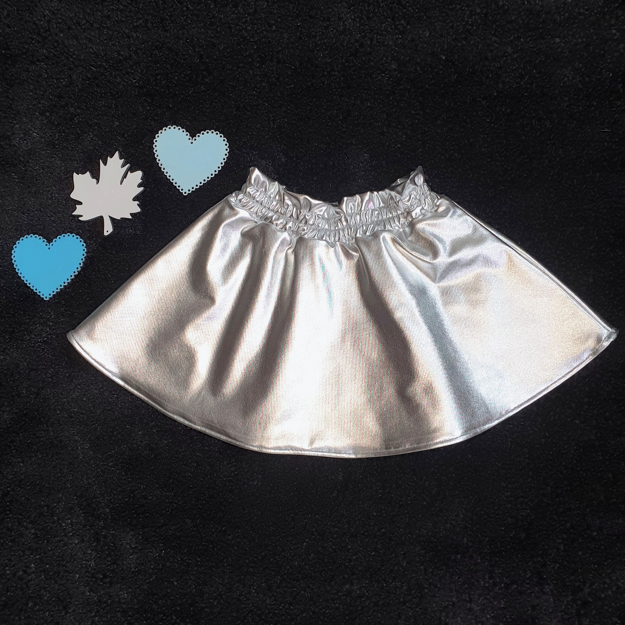 Юбка "Metallic" Silver