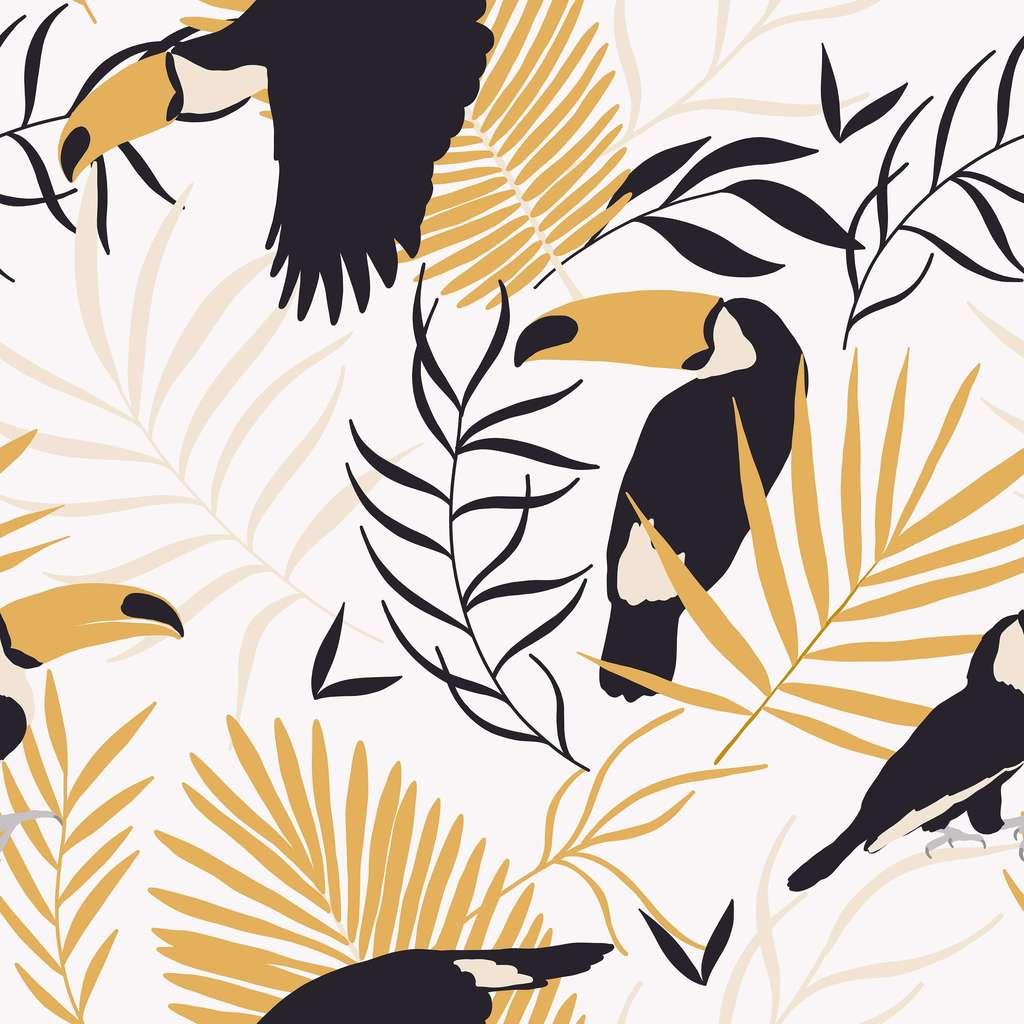 Toucan образец ткани