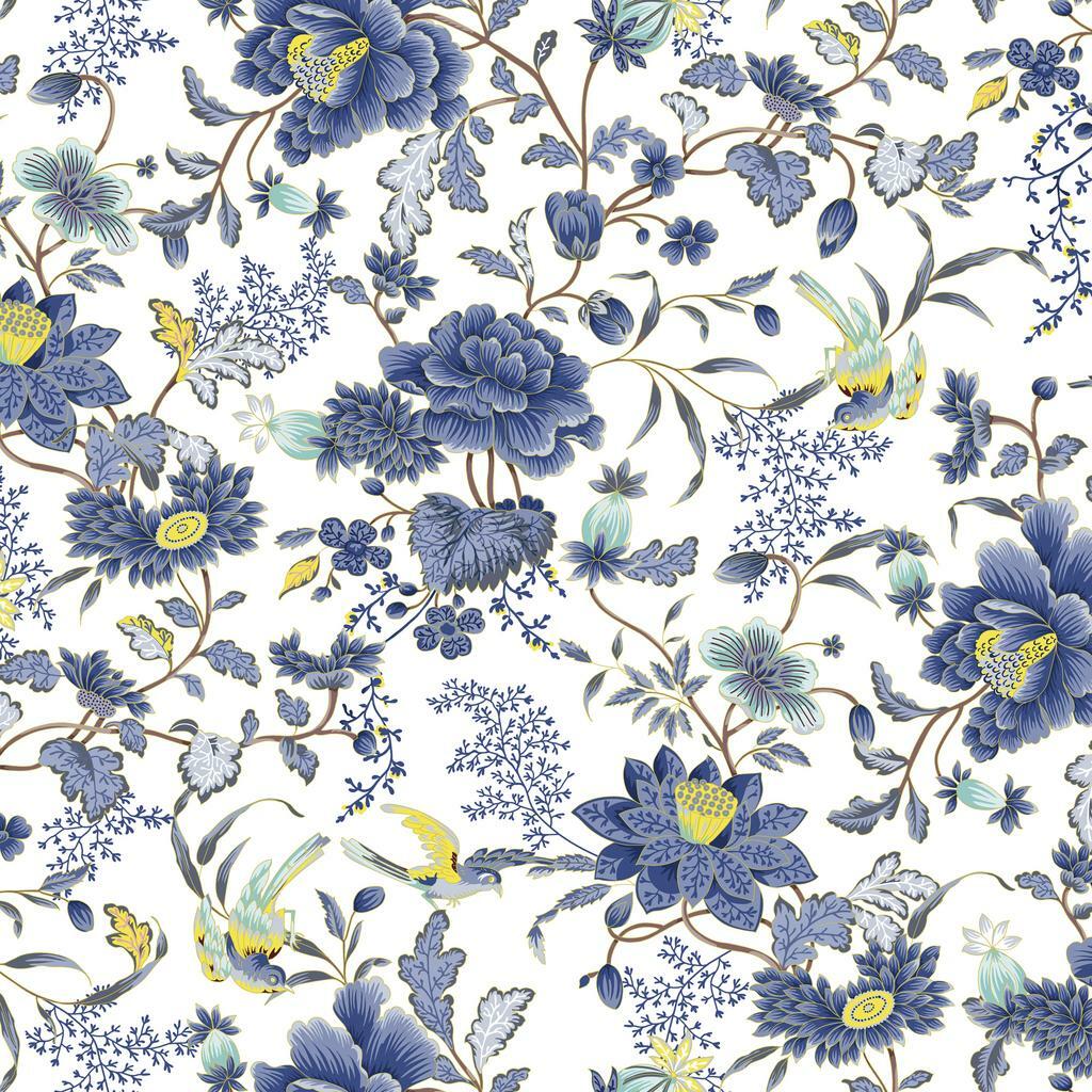 Amorillas blue образец ткани