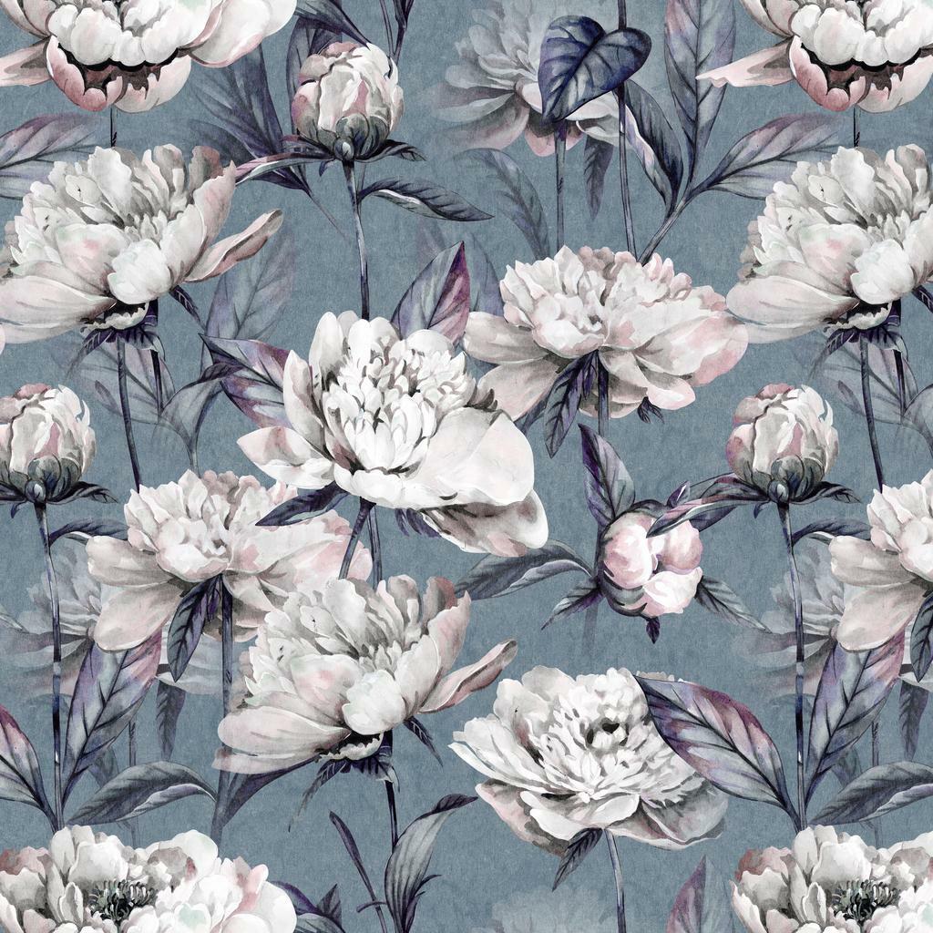 Peones blue образец ткани