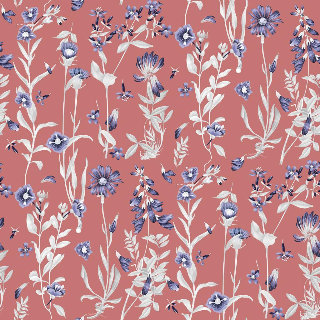 Cornflower red образец ткани