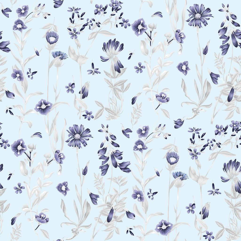 Cornflower sky образец ткани