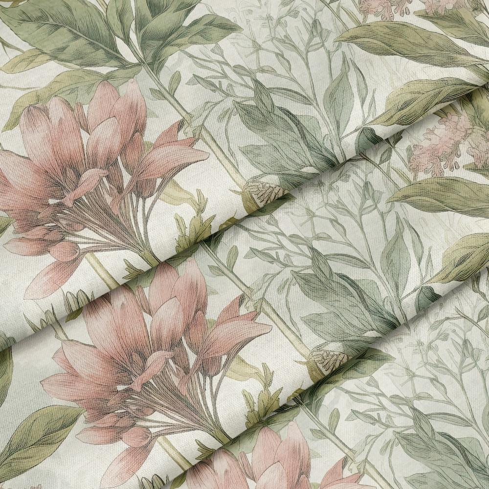 Retro flower 1 ткань