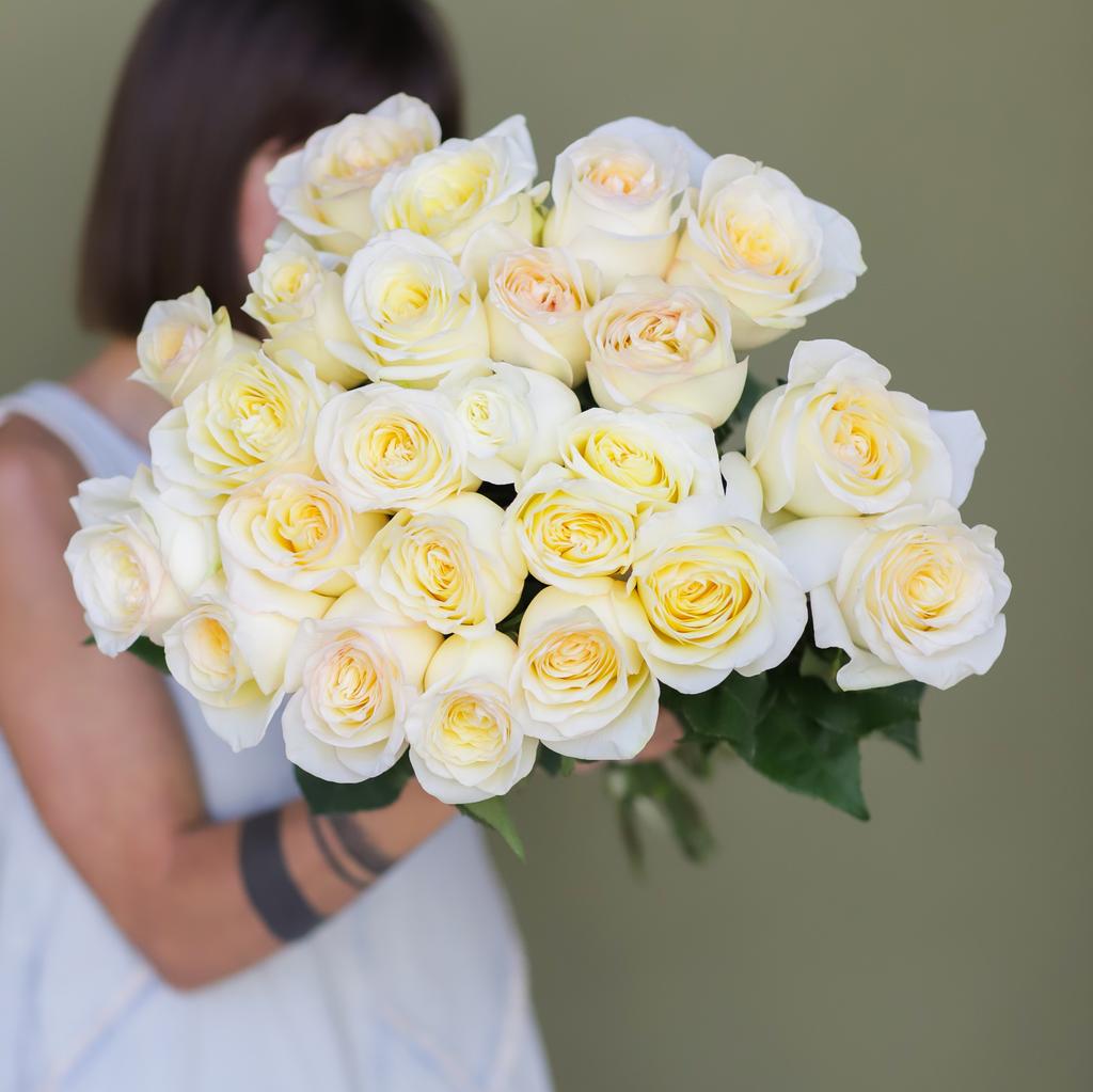 Моно из роз Candle light