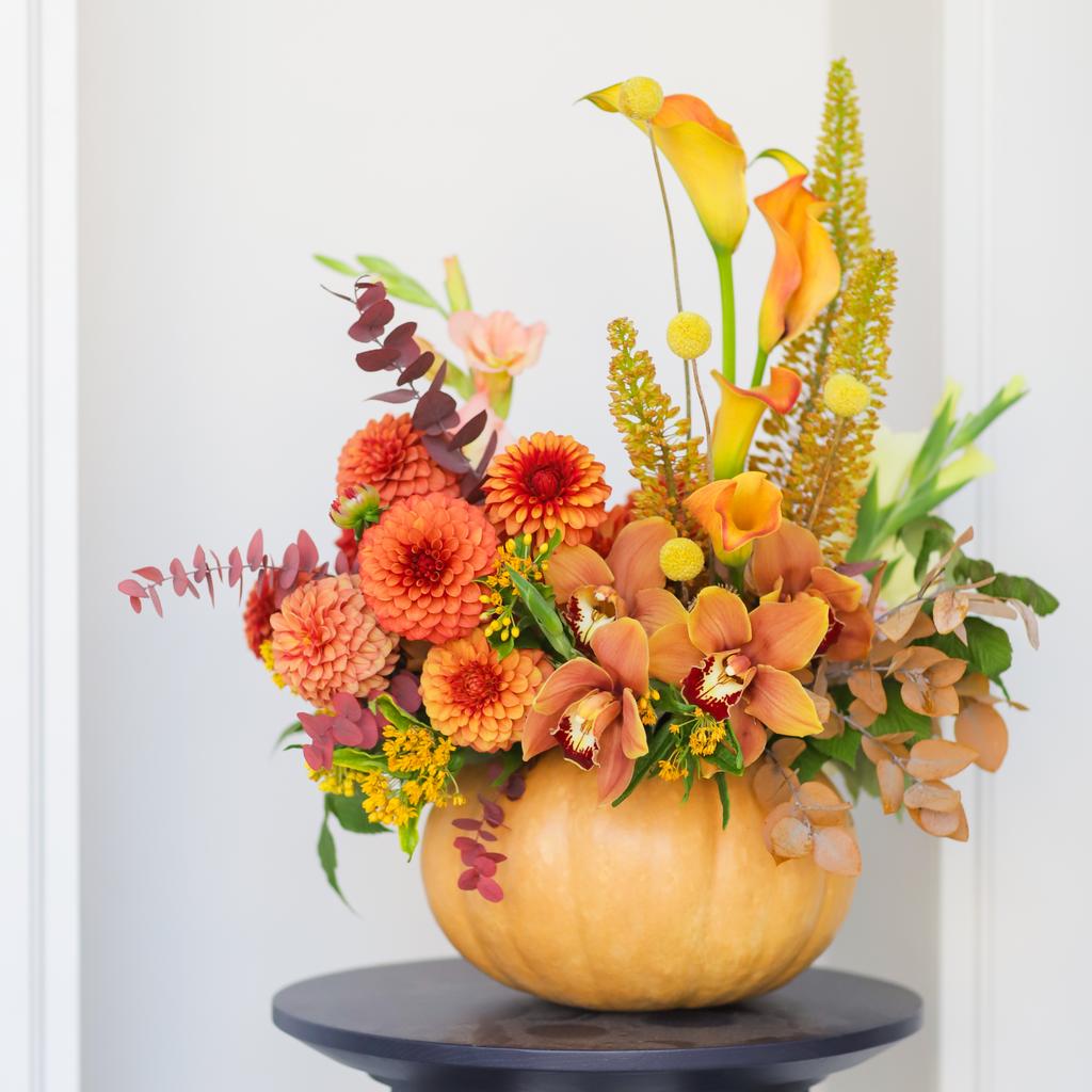 Цветочная тыква № 10