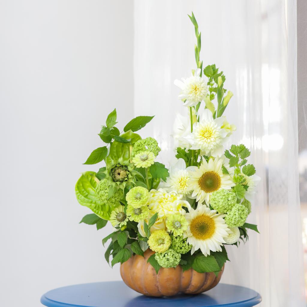 Цветочная тыква № 11