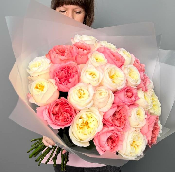 Моно микс из роз Candy Expression и Fatima