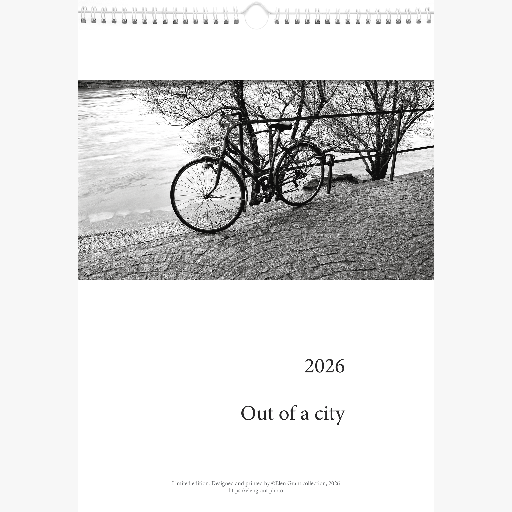 Calendar "Out of a city"   30x42cm