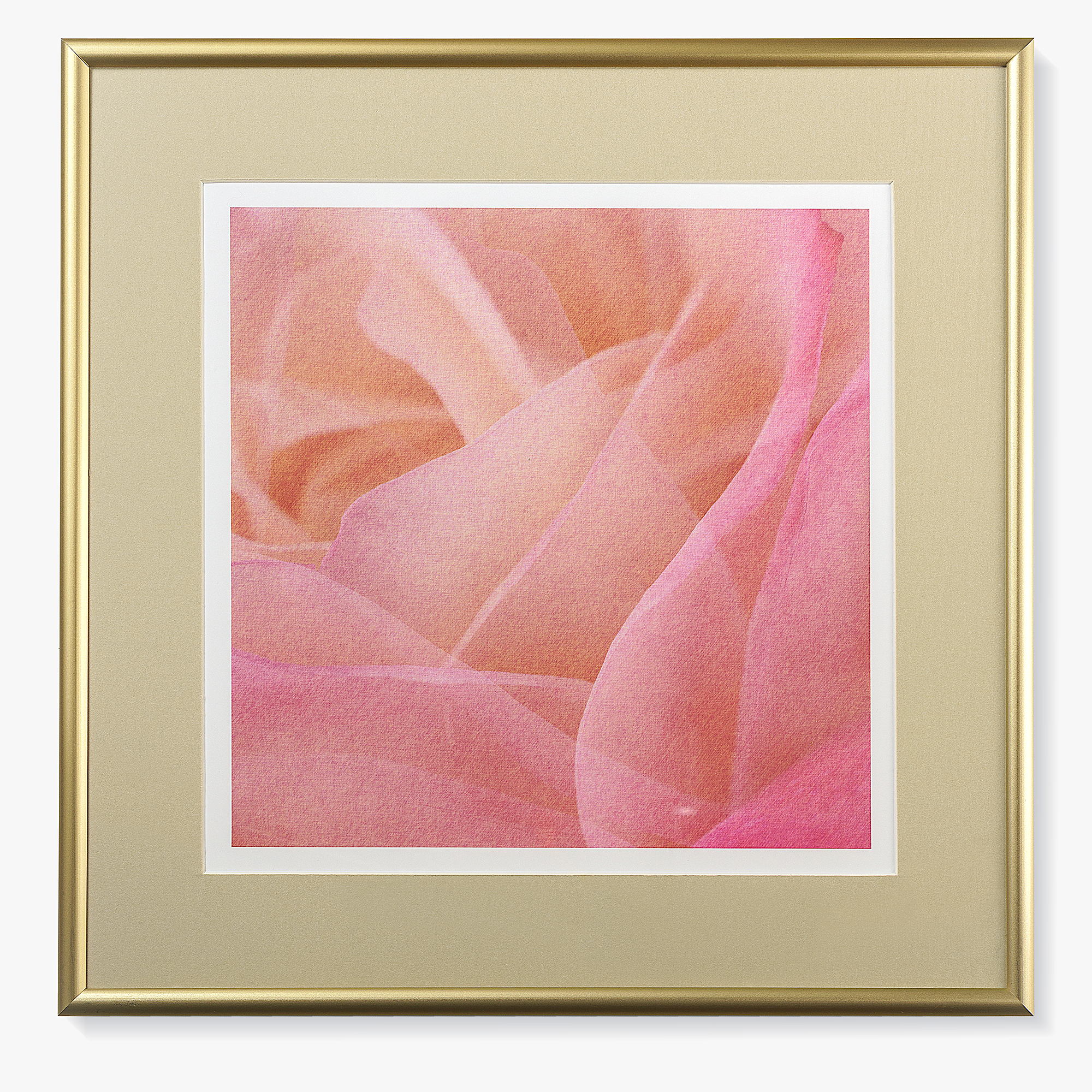 Print with a passe-partout in the frame "Tenderness"