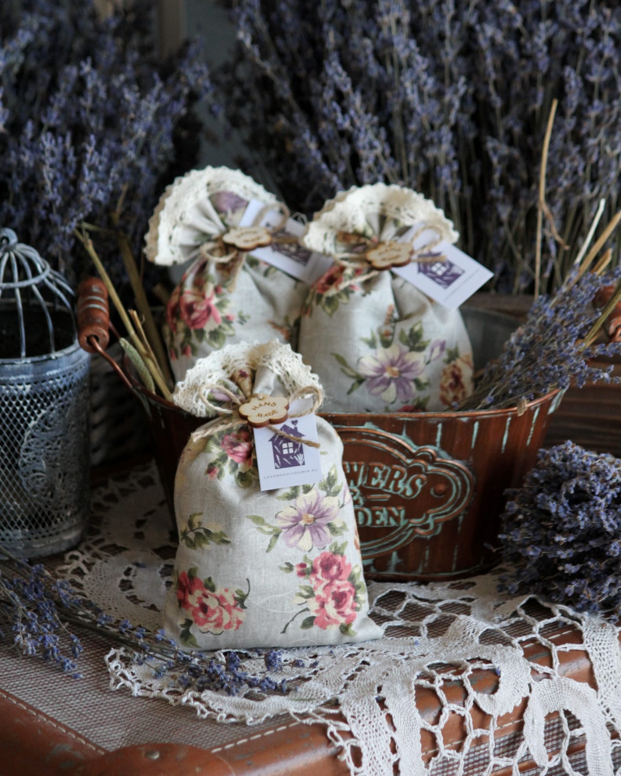 Мешочек с лавандой, коллекция "Лавандовый сад"