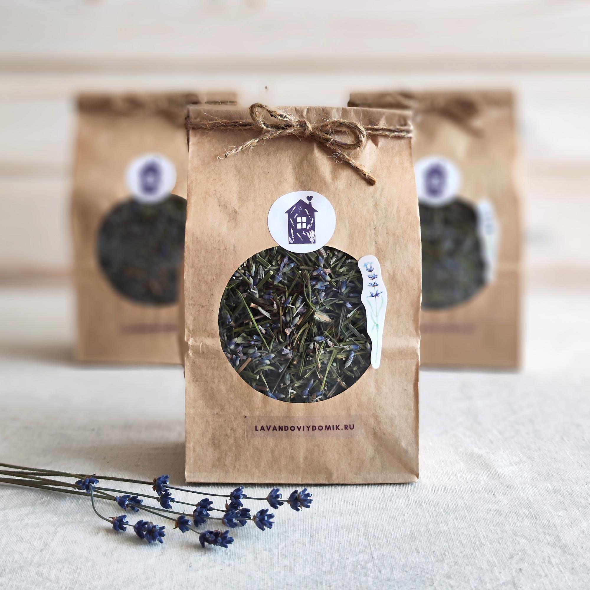 Ароматная лавандовая запарка для бани и сауны, 100 гр.