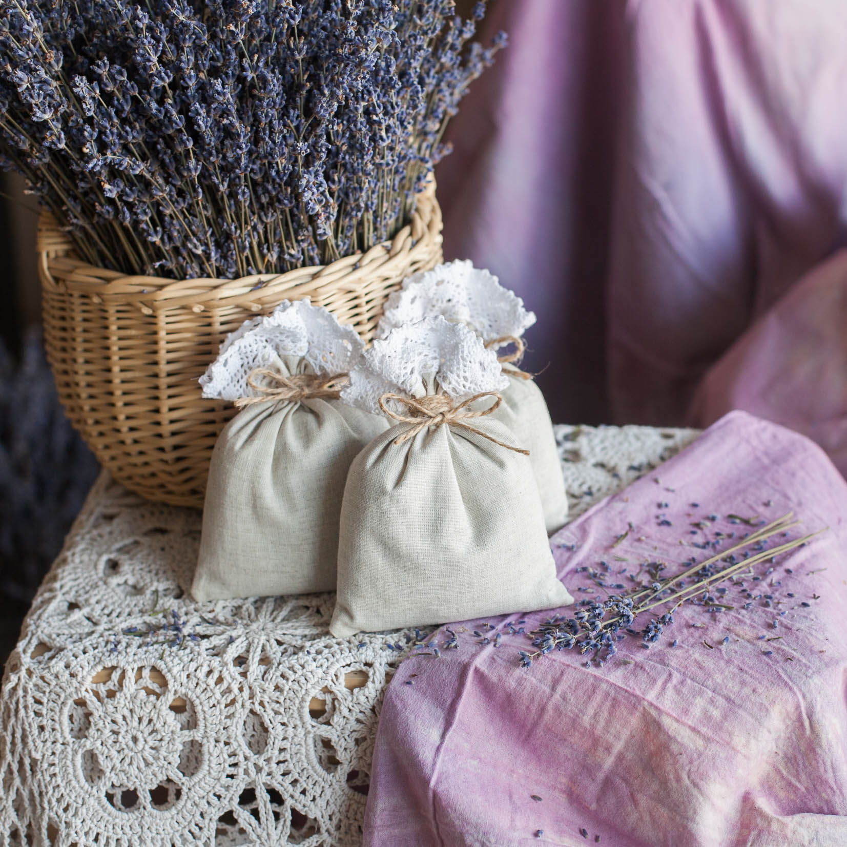 Арома-саше с лавандой коллекция "Прованс", размер L