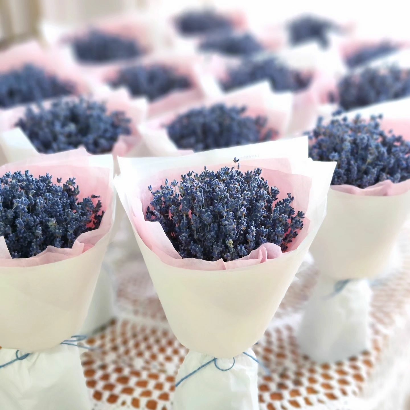 Букетик лаванды в вегетативном стиле