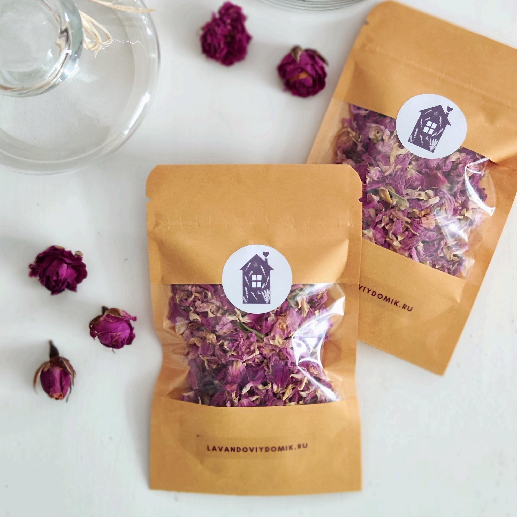 Роза эфиромасличная Крымской селекции, лепестки 8 гр.