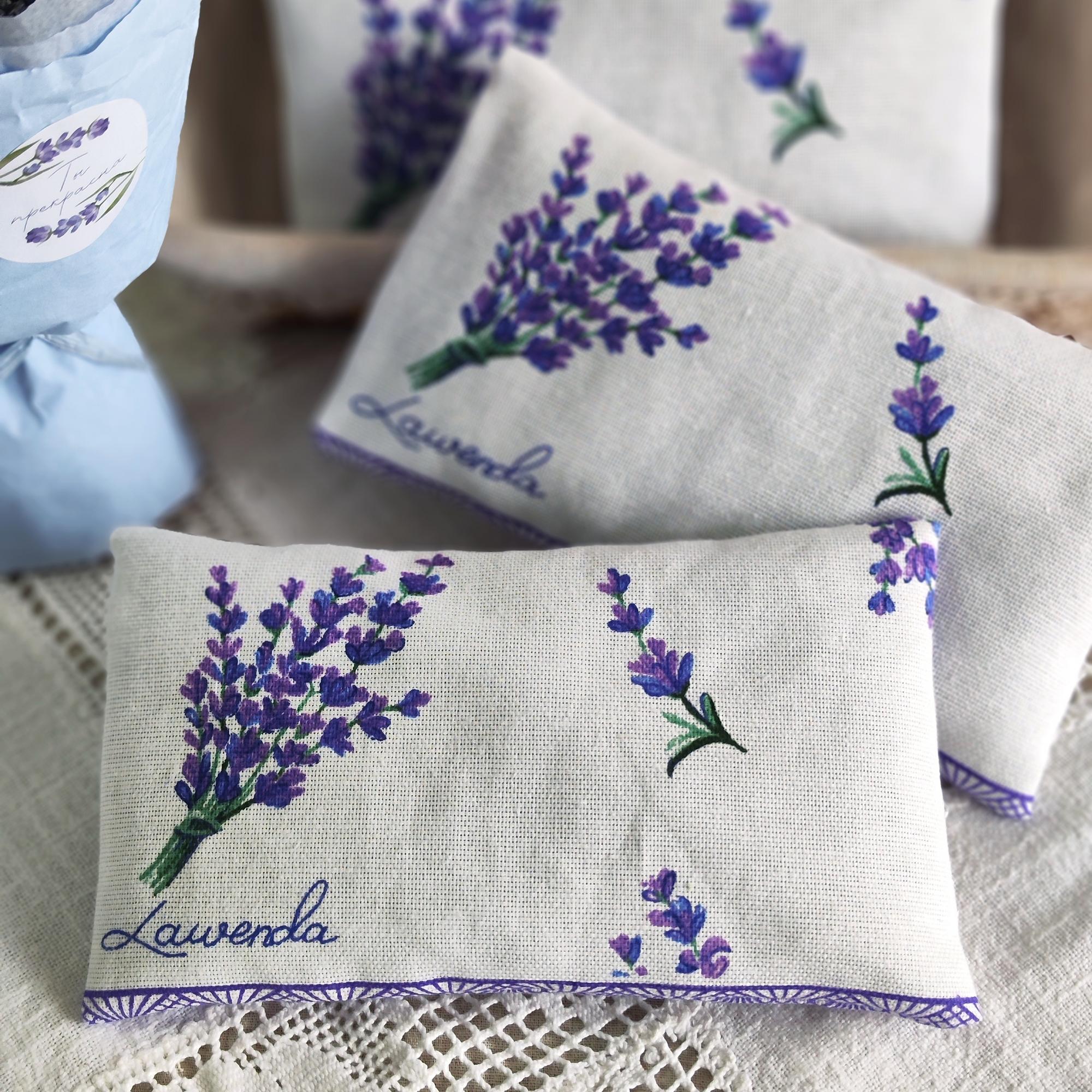 Травяная арома-подушка Lavenda, 12 х 20 см