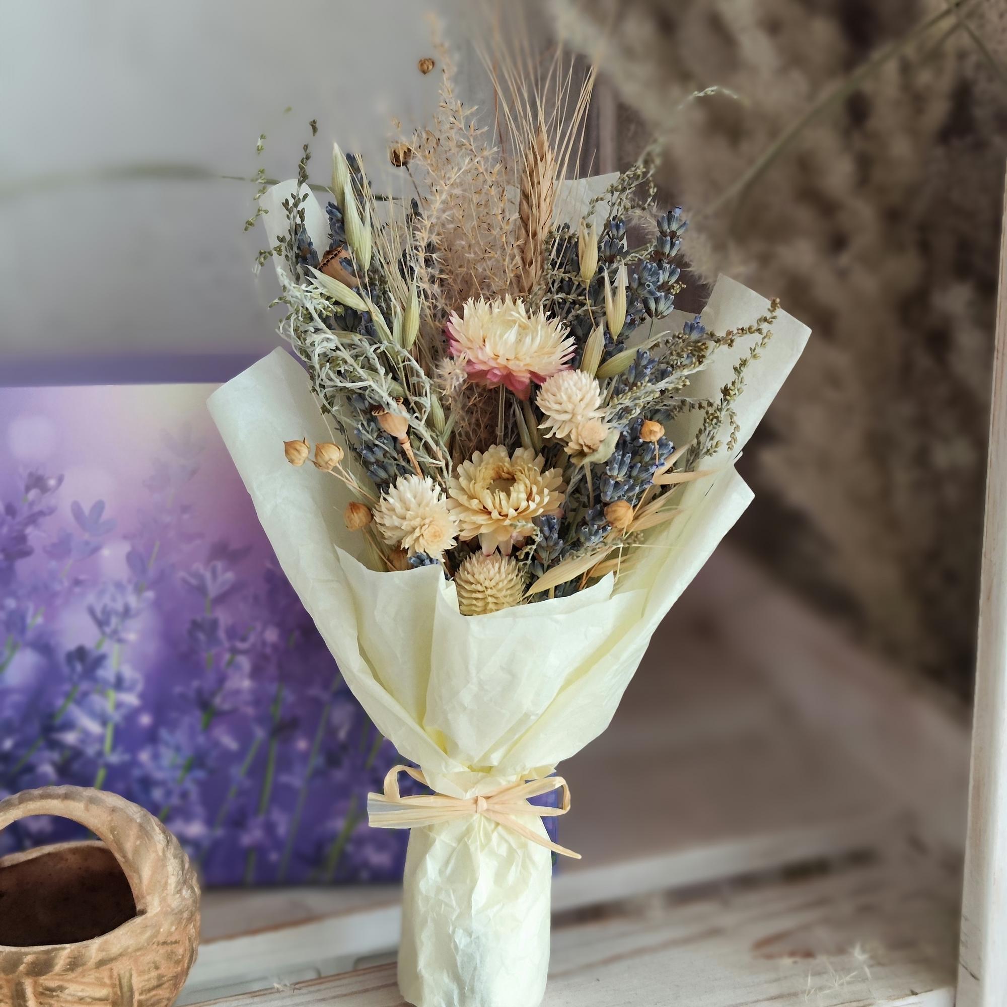 Мини-букет "Комплимент" в спокойной гамме