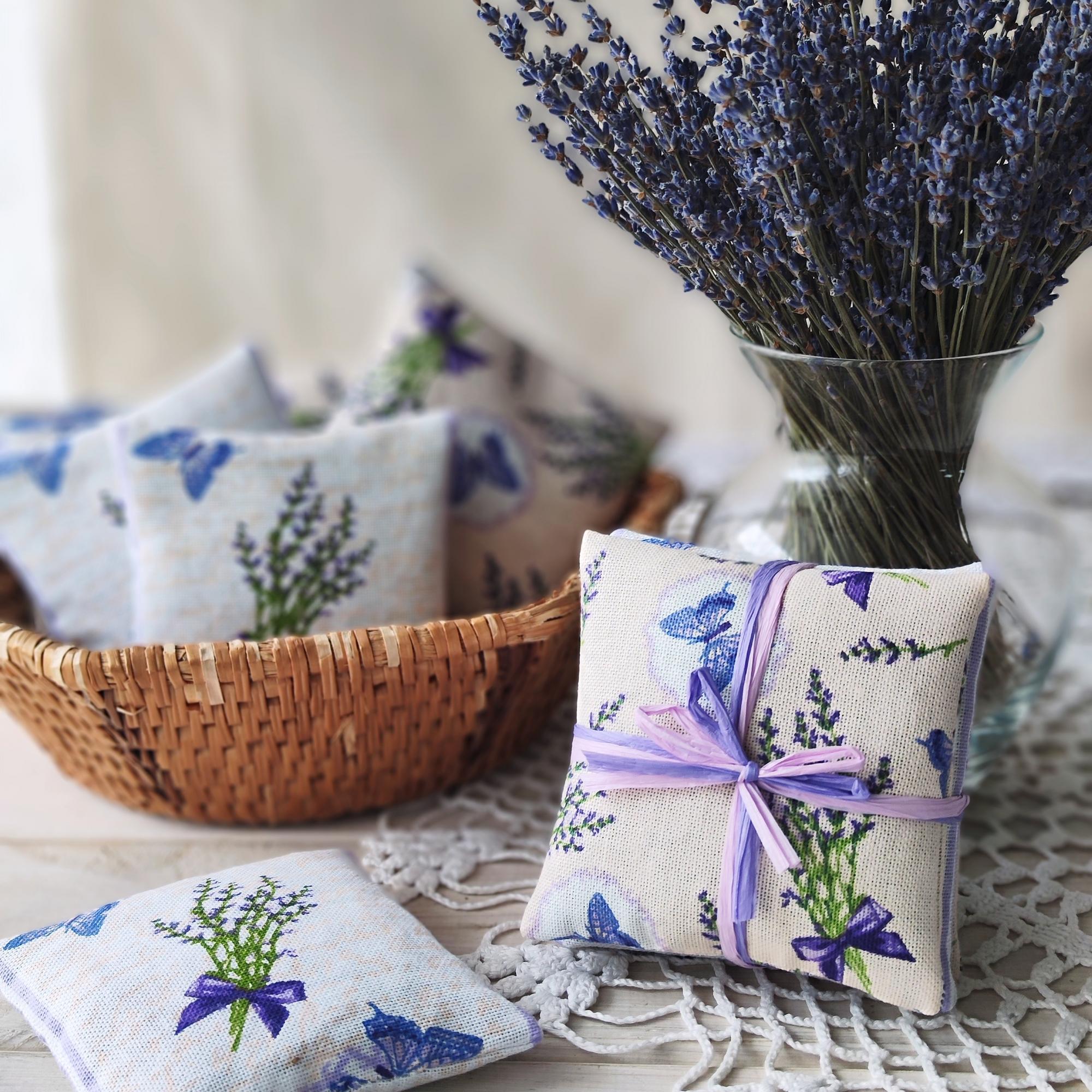 Арома-подушечки с лавандой коллекция "Эко"