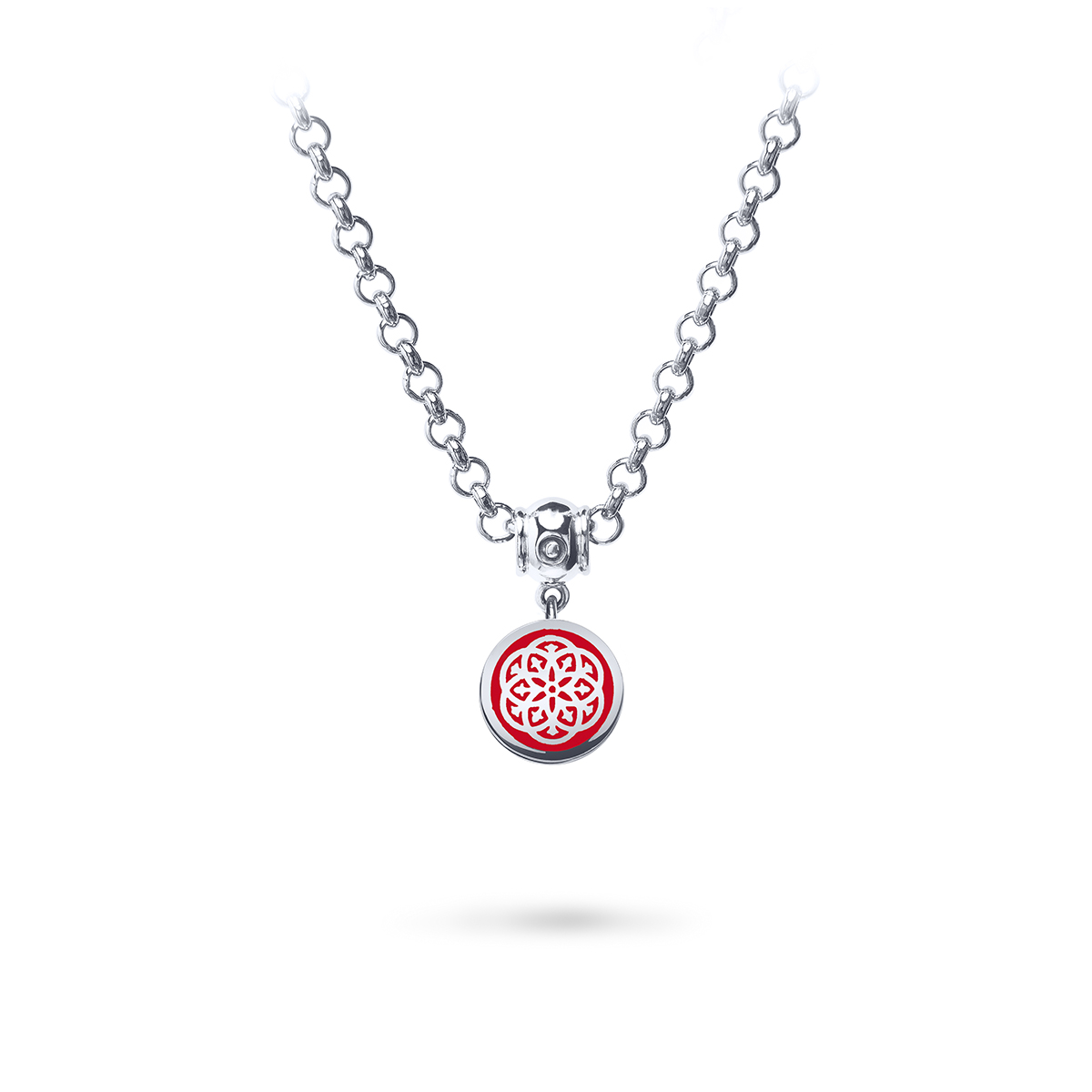 Подвеска Stamp red