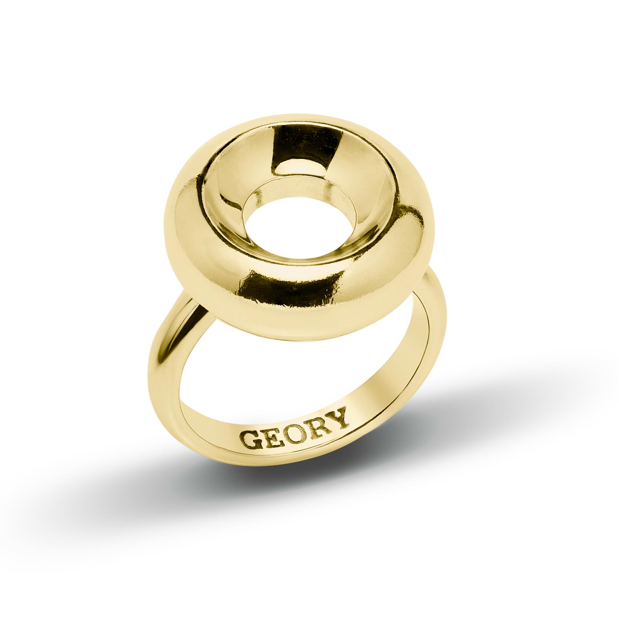 Кольцо Globe gold