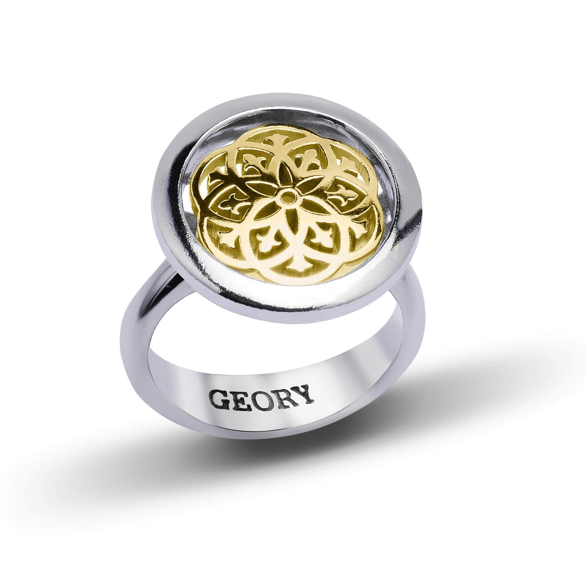 Кольцо Rosette mix