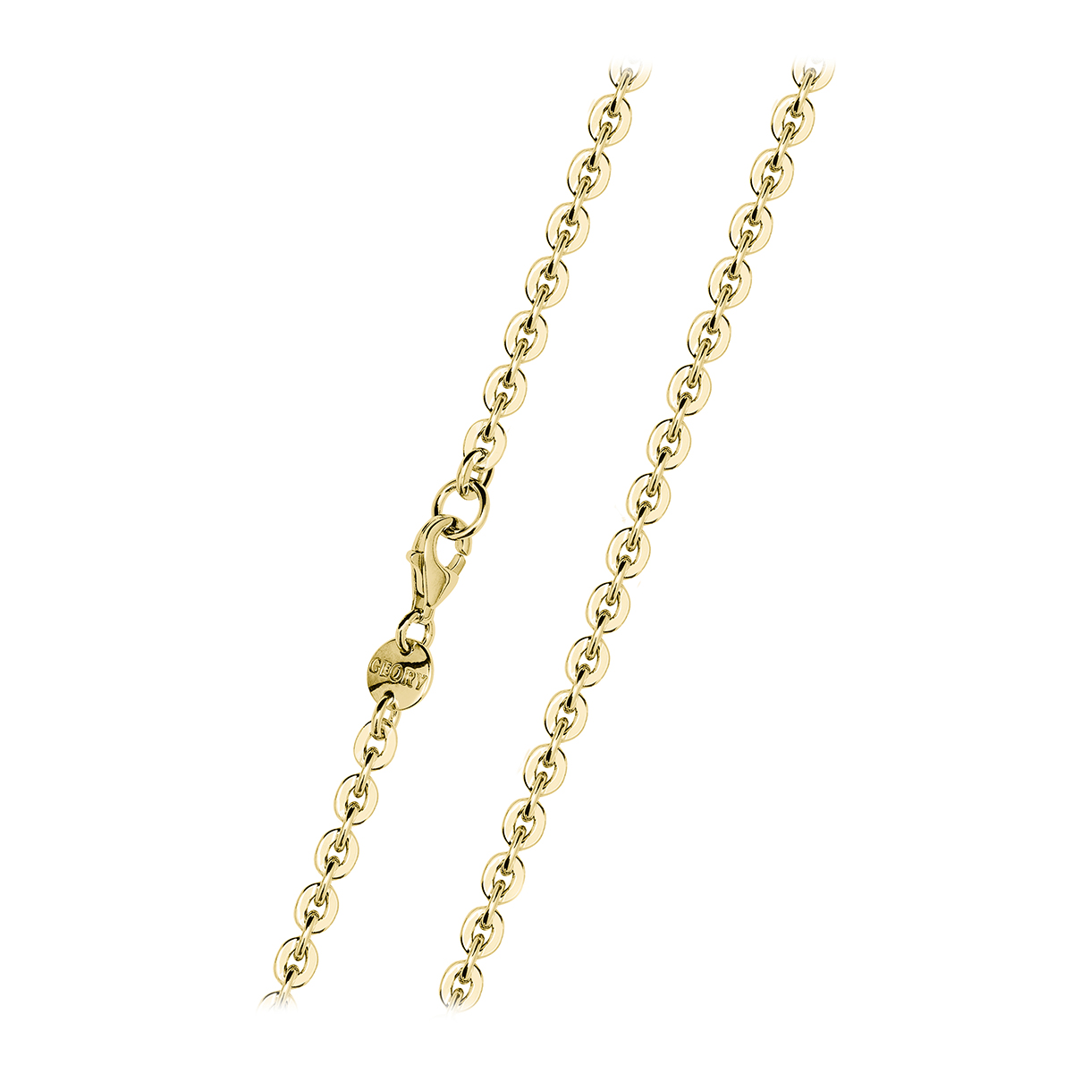 Цепочка Flat M gold