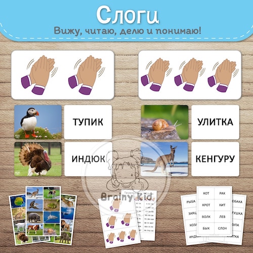 Слоги [вижу, читаю, делю и понимаю!]