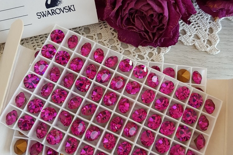 Кристаллы шатоны Сваровски антикварные