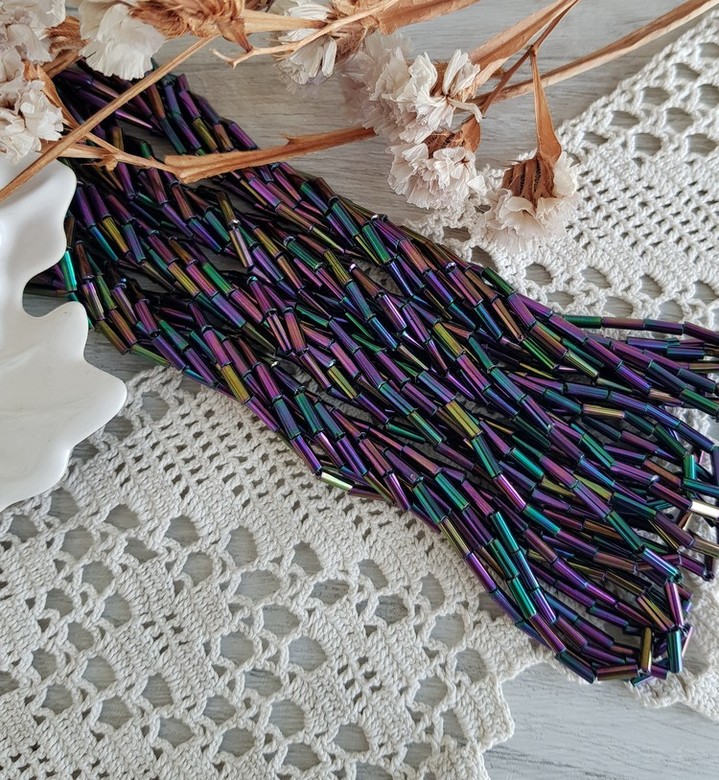 Стеклярус ирис (bch018)