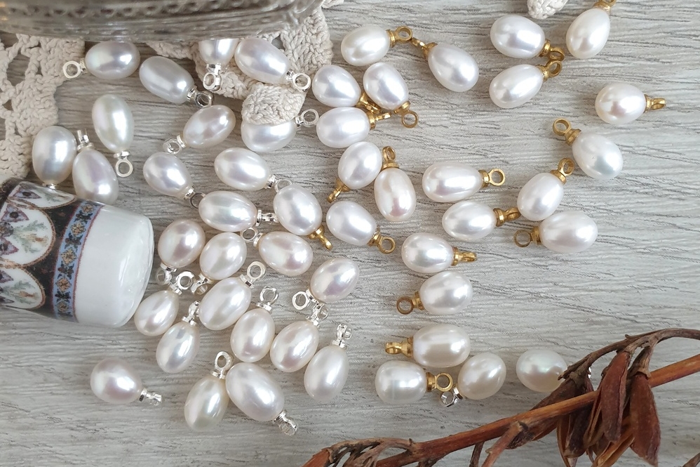 подвеска с жемчугом