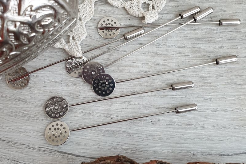 основа для броши шляпная булавка