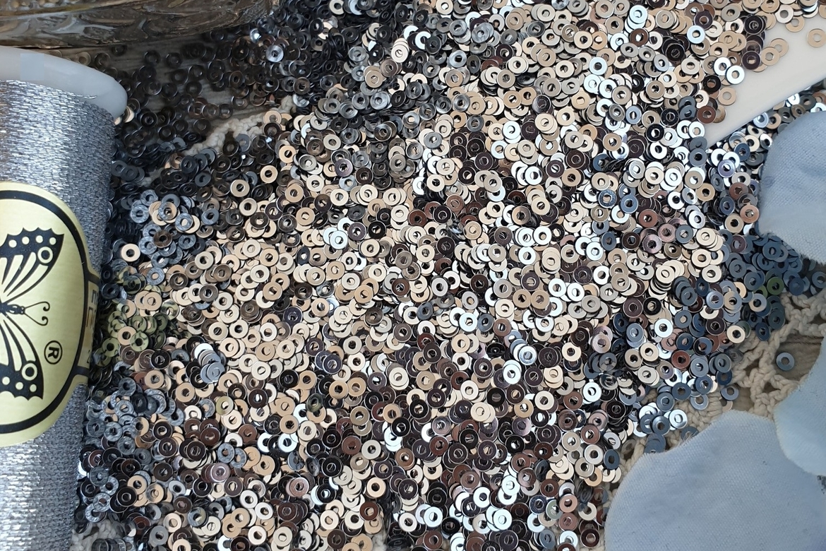 итальянские пайетки 2 мм