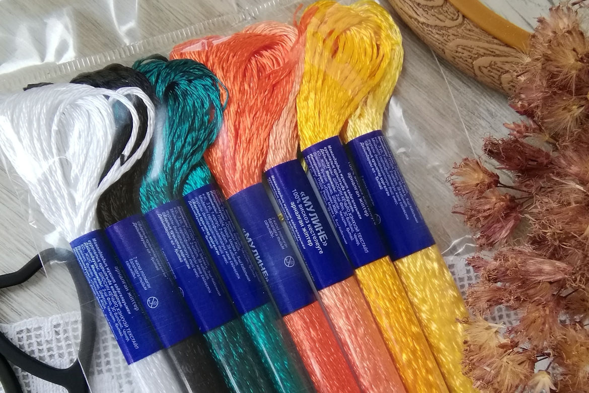 мулине вискозное гамма