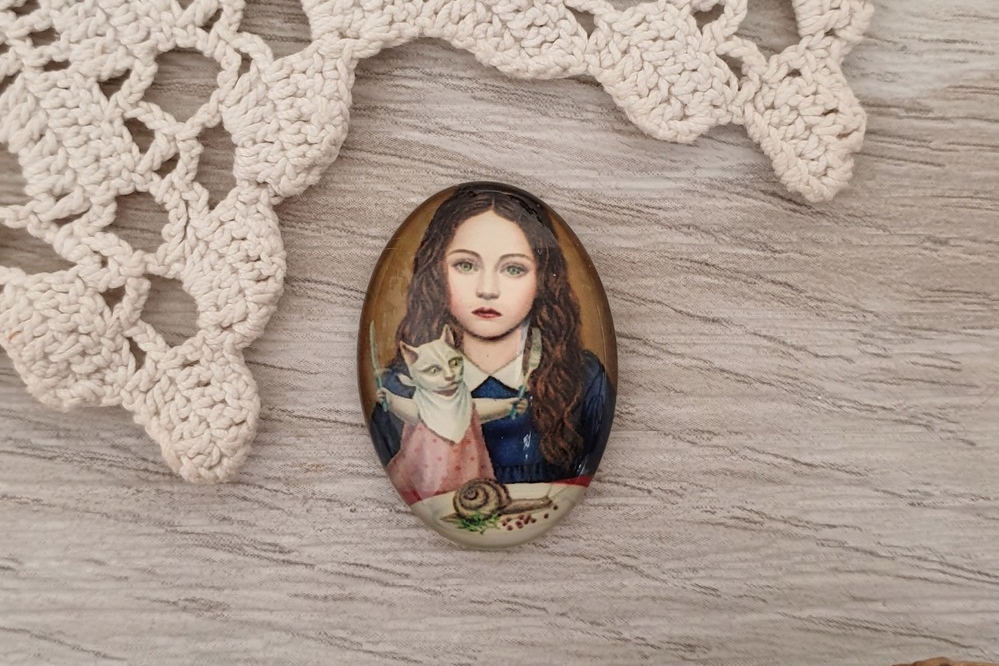 кабошон лицо