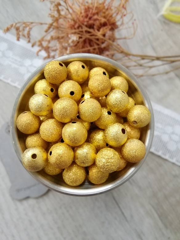 Бусины металлические  (bm004)