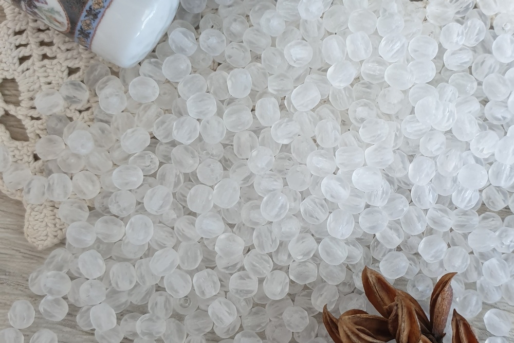 граненые бусины чехия