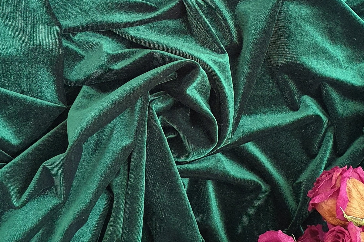 бархат с эластаном