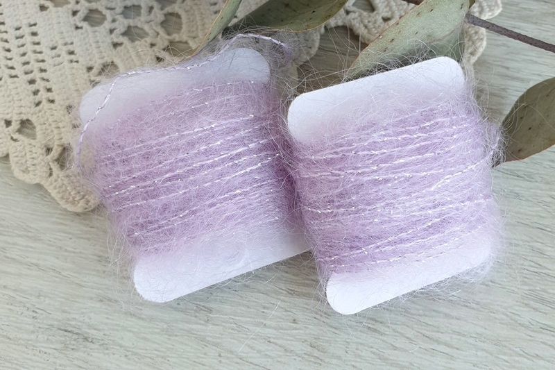 мохер на шелке