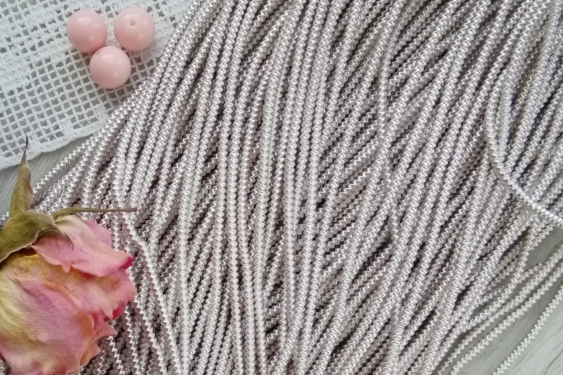 Канитель фигурная зиг заг