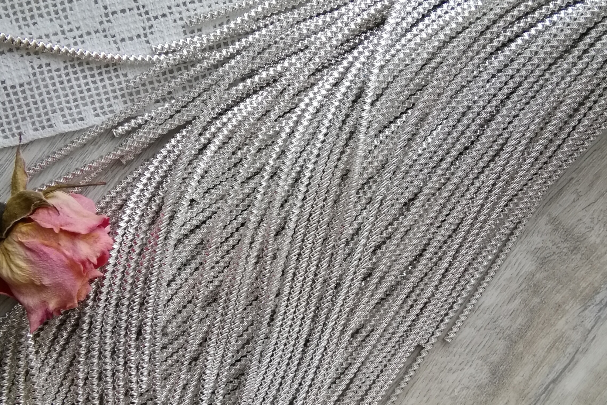 Канитель фигурная зиг заг