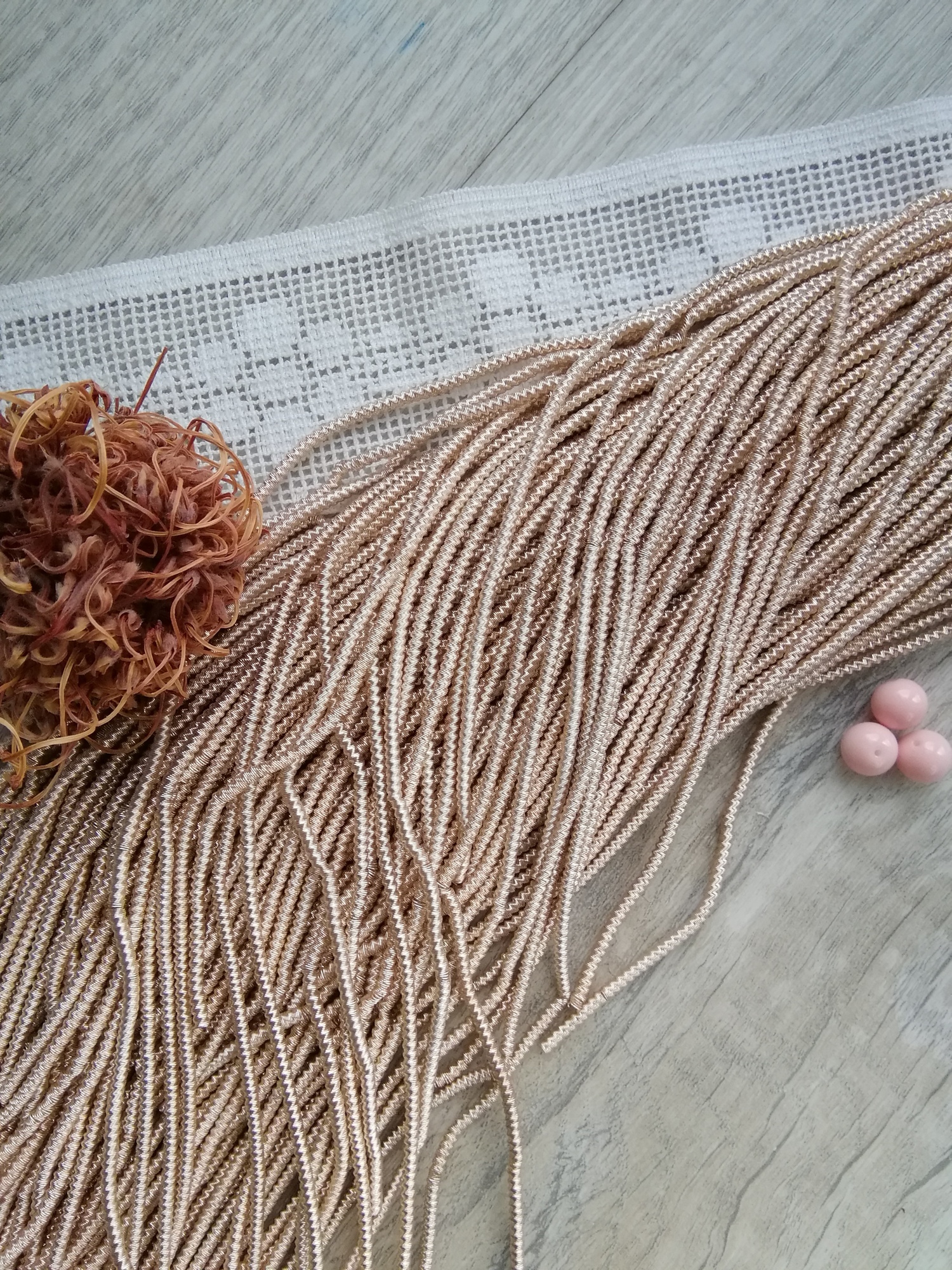 Канитель фигурная зиг-заг 2 мм (k099)