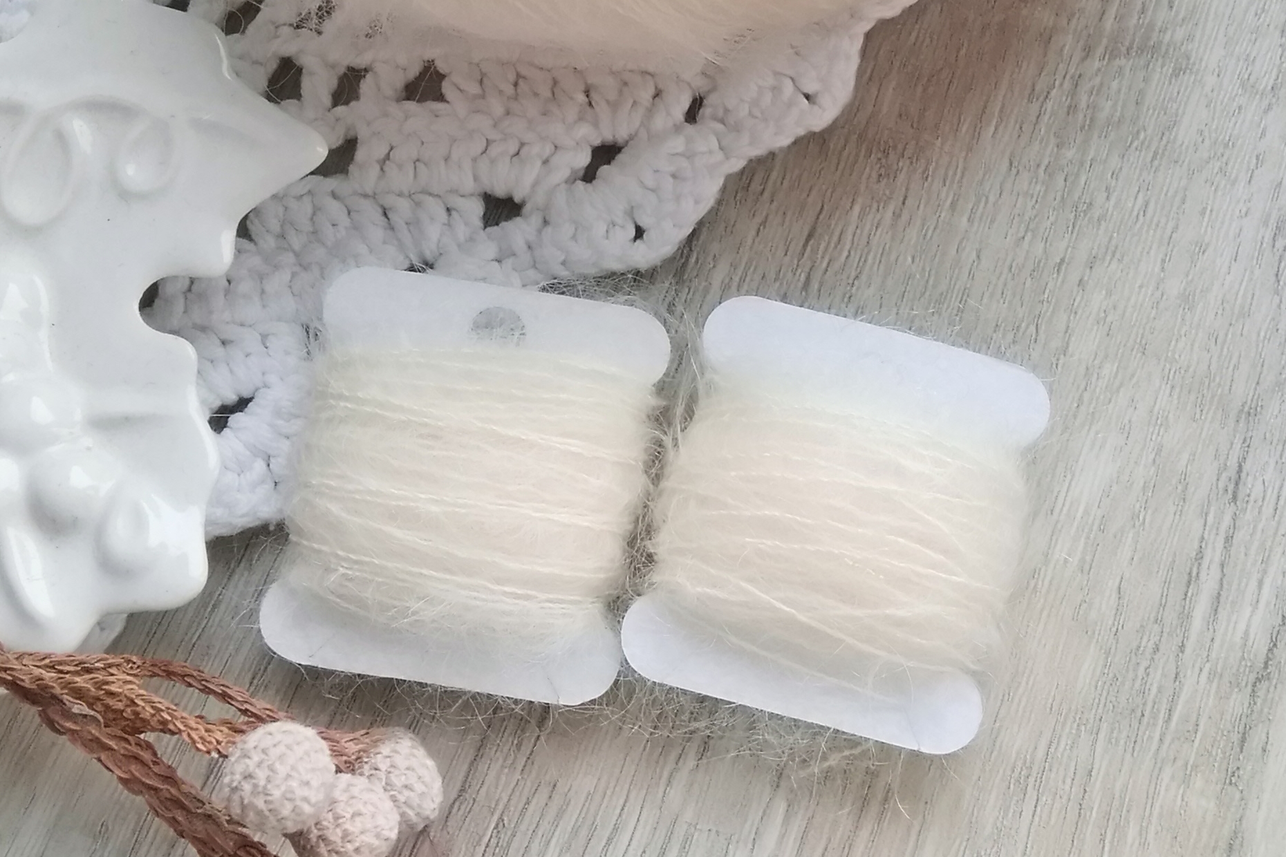 мохер на шелке