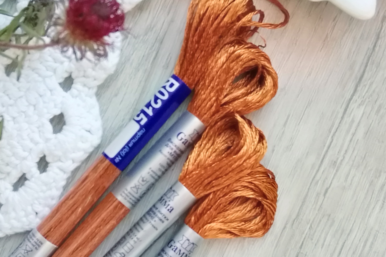 мулине вискозное  нитки гамма 0215